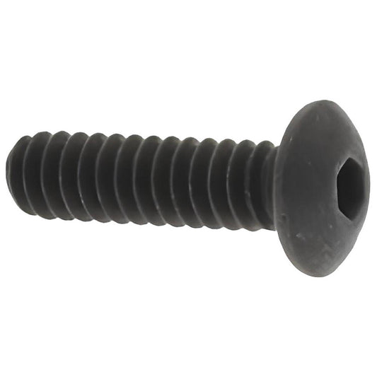 Value Collection 88546544 Button Socket Cap Screw #6-32 x 1/2, Alloy Steel, Black Oxide Coated