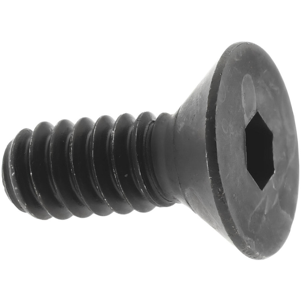 Value Collection 88547708 Flat Socket Cap Screw #10-24 x 1/2", Alloy Steel, Black Oxide Finish