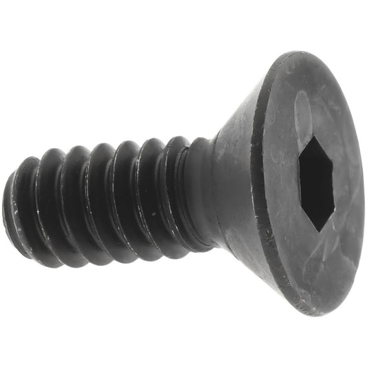 Value Collection 88547708 Flat Socket Cap Screw #10-24 x 1/2", Alloy Steel, Black Oxide Finish