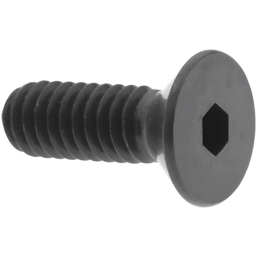 Value Collection 88547732 Flat Socket Cap Screw #8-32 x 1/2", Alloy Steel, Black Oxide Finish