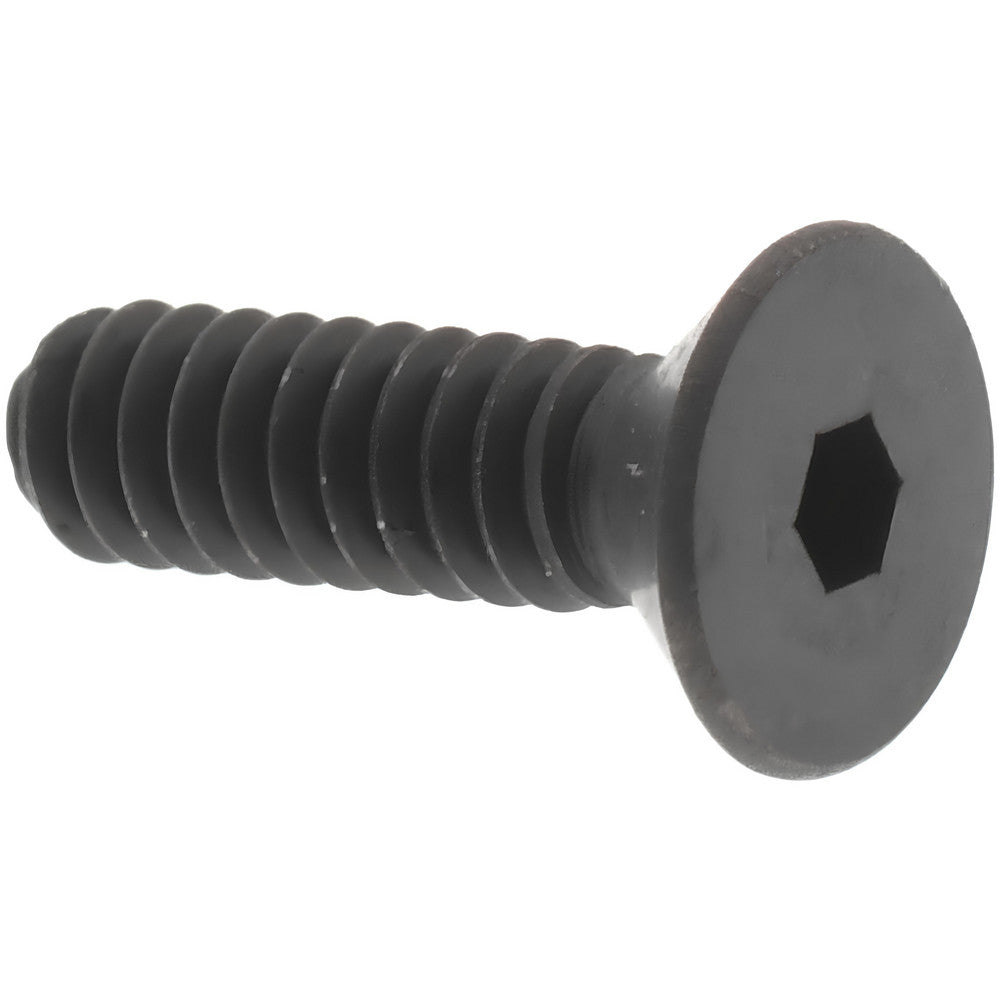 Value Collection 88547773 Flat Socket Cap Screw #6-32 x 1/2", Alloy Steel, Black Oxide Finish