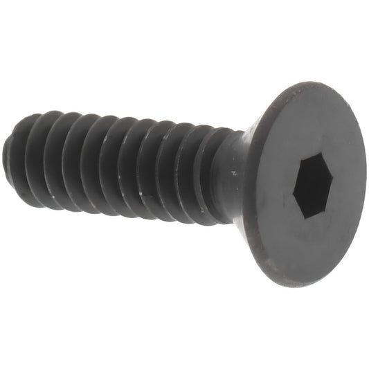 Value Collection 88547773 Flat Socket Cap Screw #6-32 x 1/2", Alloy Steel, Black Oxide Finish