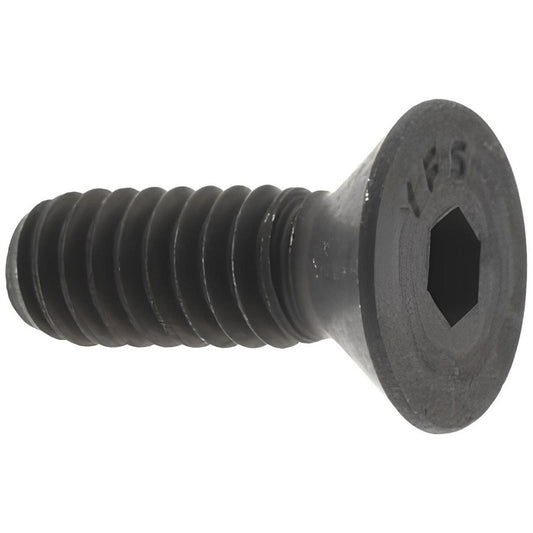 Value Collection 88547898 Flat Socket Cap Screw 1/4-20 x 3/4", Alloy Steel, Black Oxide Finish