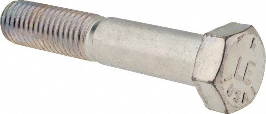 Nova Fasteners Co.Inc. 88549100 Hex Head Cap Screw 5/8-11 x 3-1/2", Grade 5 Steel, Zinc-Plated