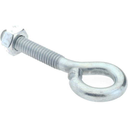 Gibraltar GIB07045 1/4-20, Zinc-Plated Finish, Steel Wire Turned Open Eye Bolt