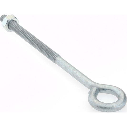 Gibraltar GIB07075 1/4-20, Zinc-Plated Finish, Steel Wire Turned Open Eye Bolt