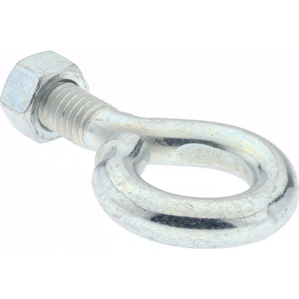 Gibraltar GIB07140 3/8-16, Zinc-Plated Finish, Steel Wire Turned Open Eye Bolt