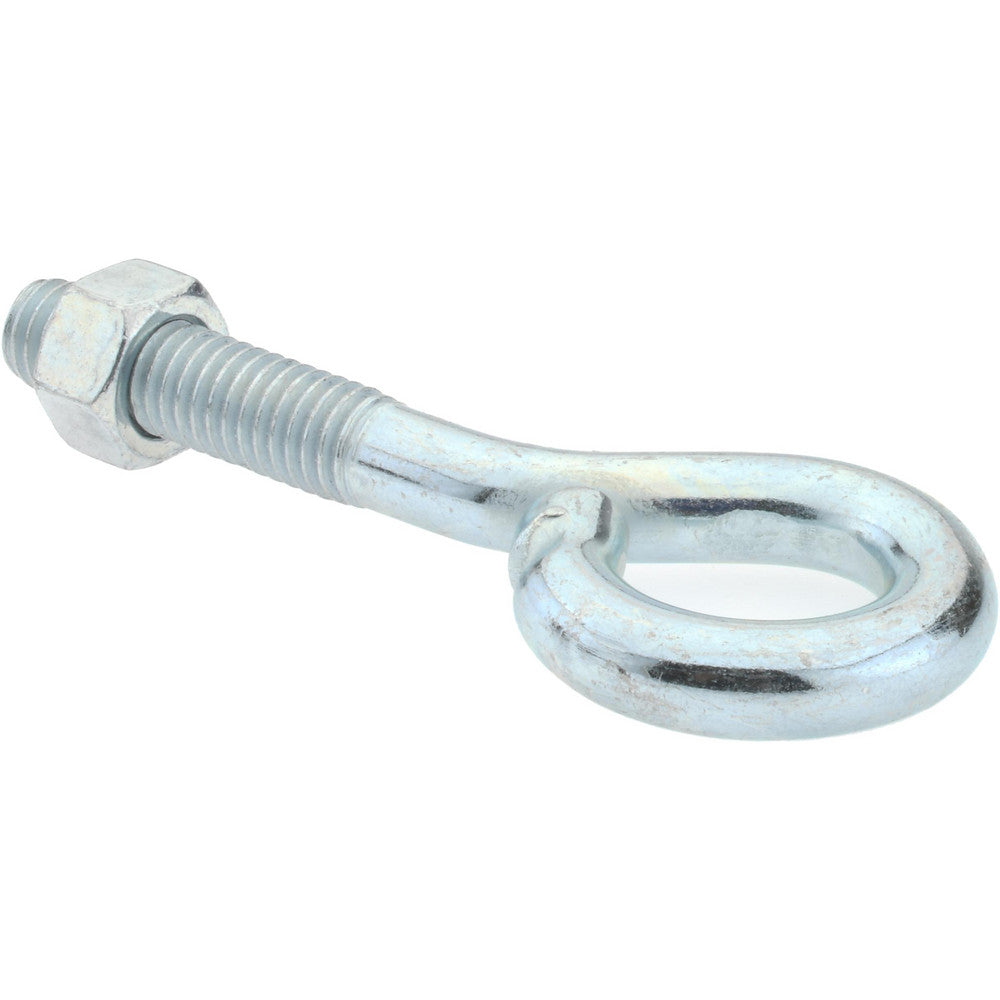 Gibraltar GIB07145 3/8-16, Zinc-Plated Finish, Steel Wire Turned Open Eye Bolt