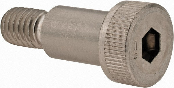 Infastech Decorah LLC 367-0812-01 Shoulder Screw 1/2" Shoulder Dia, 3/4" Shoulder Length, 3/8-16, 18-8 & 300, Stainless Steel, Hex Socket