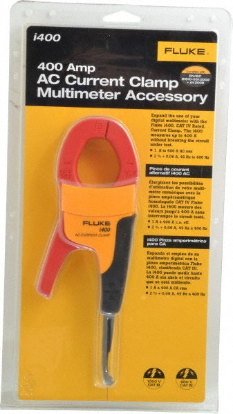 Fluke I400 Clamp Use with 1,577 Insulation Multimeter & Fluke 1,587