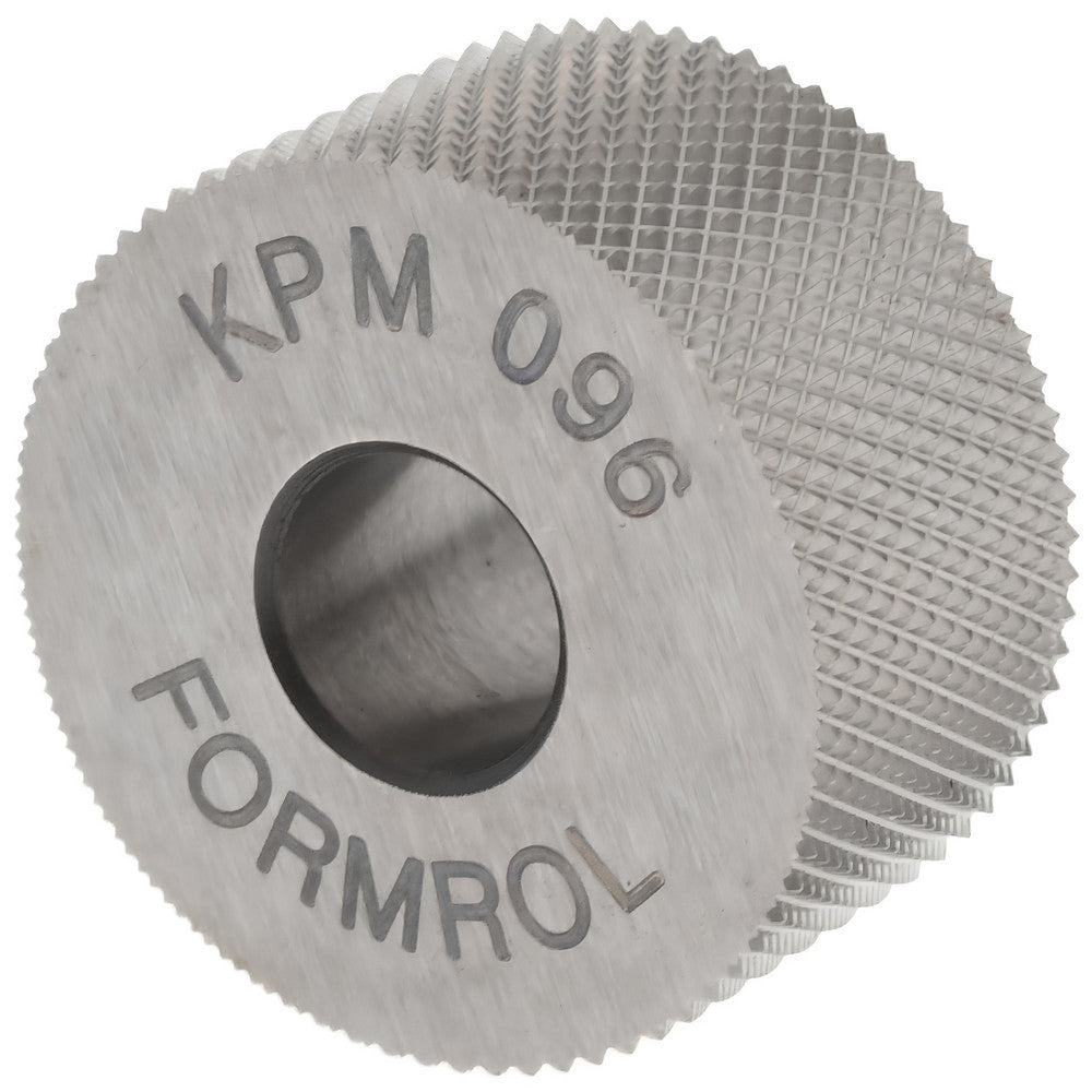 STAFFORD SPECIAL TOOLS KPM-096 Standard Knurl Wheel 3/4" Dia, 80 &deg Tooth Angle, Diamond, High Speed Steel