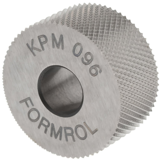 STAFFORD SPECIAL TOOLS KPM-096 Standard Knurl Wheel 3/4" Dia, 80 &deg Tooth Angle, Diamond, High Speed Steel