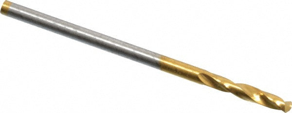 Guhring 9006590019300 Screw Machine Length Drill Bit 0.076" Dia, 130 &deg, Cobalt