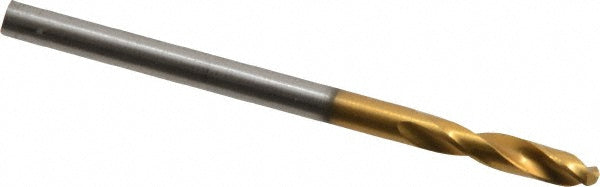 Guhring 9006590026400 Screw Machine Length Drill Bit 0.104" Dia, 130 &deg, Cobalt