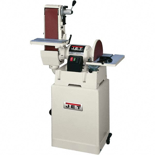 Jet 708598K 48" x 6" Horizontal & Vertical Combination Sanding Machine 12" Disc Dia