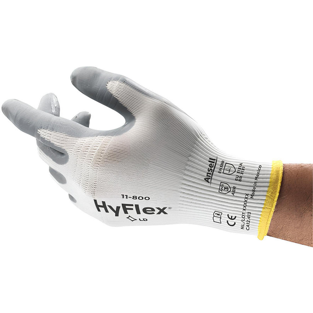 Ansell 205570 Series 11-800 General Purpose Work Gloves Small, Nitrile-Coated Nylon