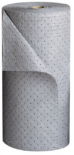 Brady SPC Sorbents GP30 Sorbent Pad Universal Use, 30" Wide, 150' Long, 48 gal, Gray