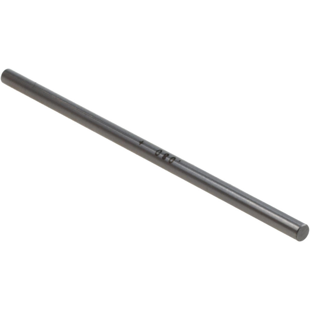 Vermont Gage 111108000 Class ZZ Plus Plug Gage 0.0800" Dia, 2.0000" OAL