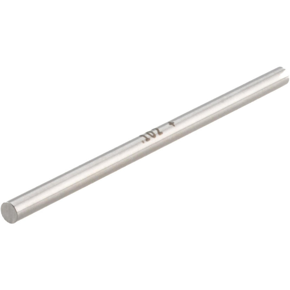 Vermont Gage 111110200 Class ZZ Plus Plug Gage 0.1020" Dia, 2.0000" OAL