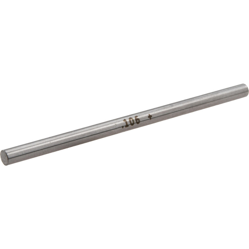 Vermont Gage 111110600 Class ZZ Plus Plug Gage 0.1060" Dia, 2.0000" OAL