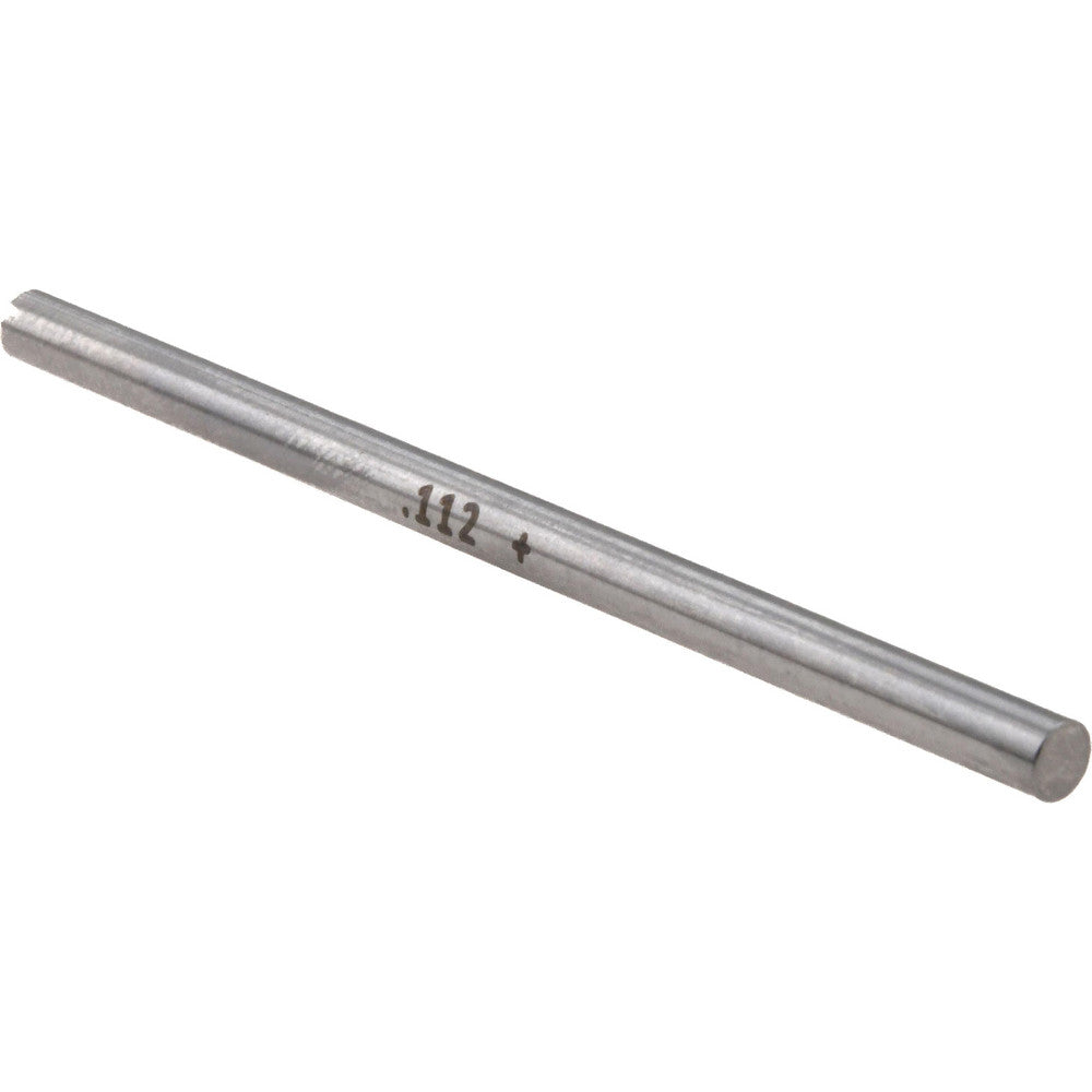 Vermont Gage 111111200 Class ZZ Plus Plug Gage 0.1120" Dia, 2.0000" OAL