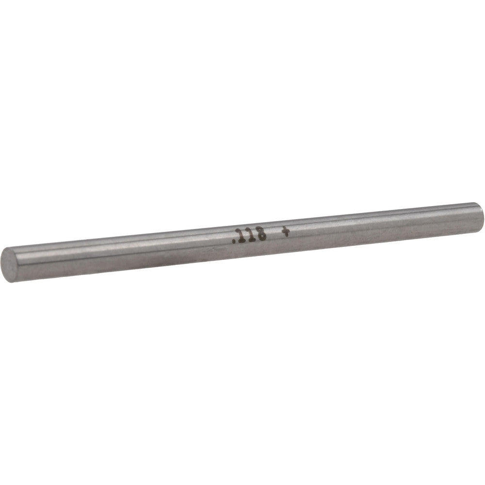 Vermont Gage 111111800 Class ZZ Plus Plug Gage 0.1180" Dia, 2.0000" OAL