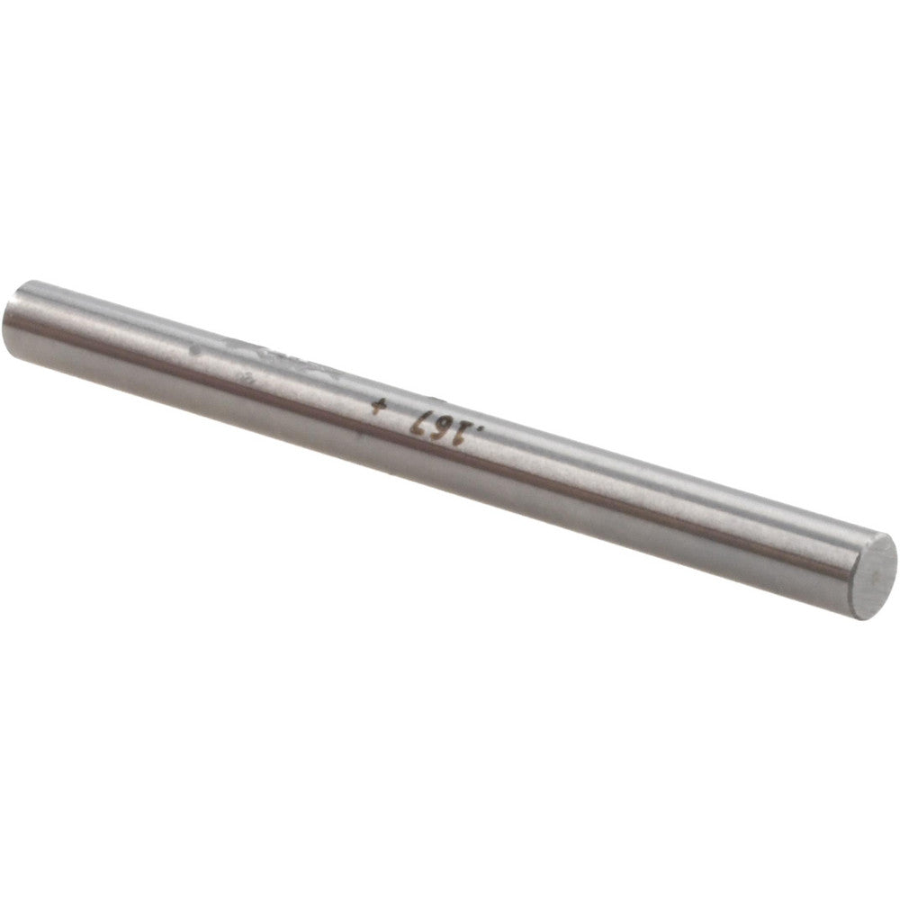 Vermont Gage 111116700 Class ZZ Plus Plug Gage 0.1670" Dia, 2.0000" OAL