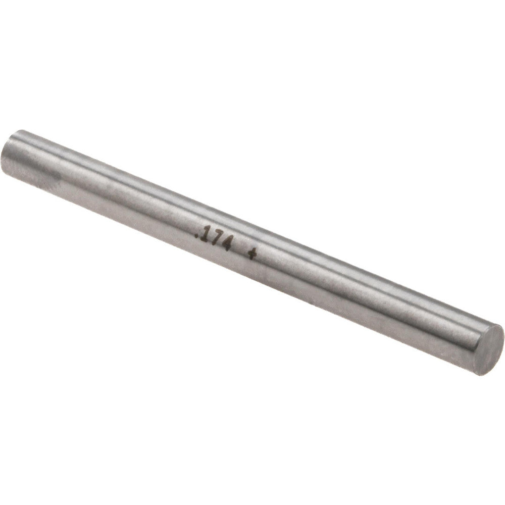 Vermont Gage 111117400 Class ZZ Plus Plug Gage 0.1740" Dia, 2.0000" OAL