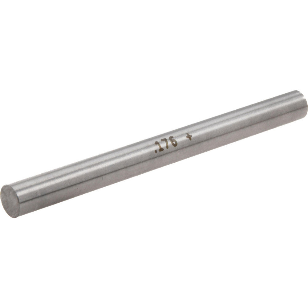 Vermont Gage 111117600 Class ZZ Plus Plug Gage 0.1760" Dia, 2.0000" OAL
