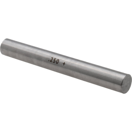 Vermont Gage 111125000 Class ZZ Plus Plug Gage 0.2500" Dia, 2.0000" OAL