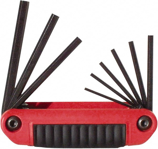 Eklind 25911 9 Piece Fold-Up Hex Key Set