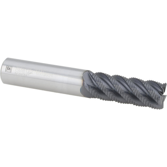 Seco 17007608 Roughing End Mill 1/2" Dia, 5 Flute, Fine Pitch, Single End, Solid Carbide