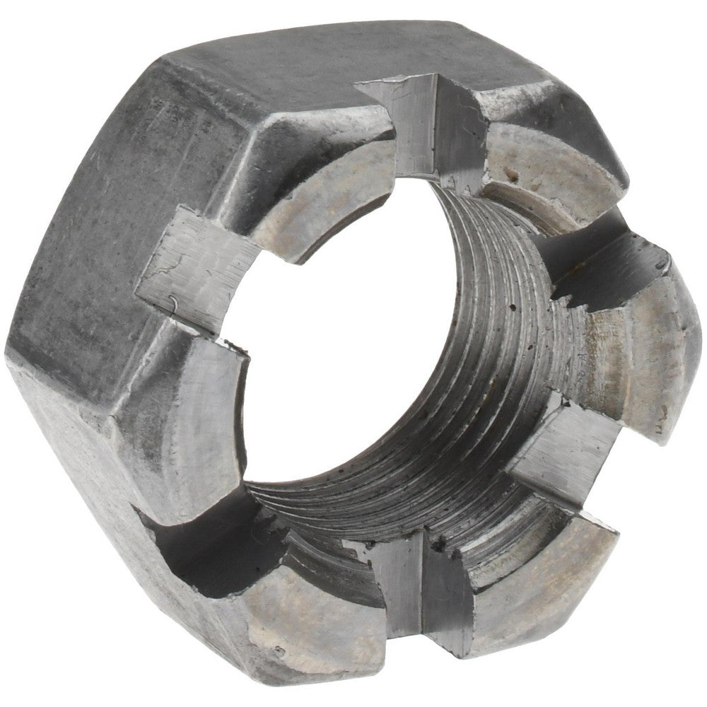 Value Collection SNFI2087-015BX Hex Lock Nut 7/8-14, Grade 2 Steel, Uncoated