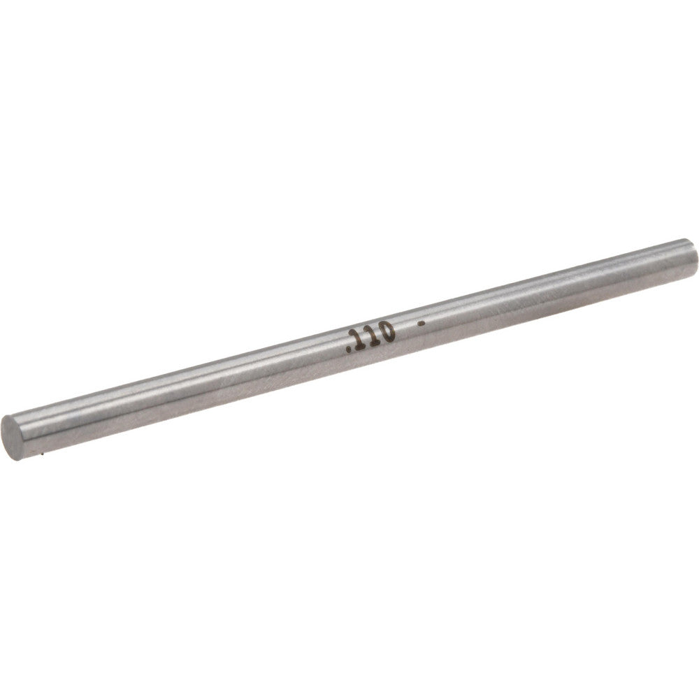 Vermont Gage 111211000 Class ZZ Minus Plug & Pin Gage 0.1100" Dia, 2" OAL