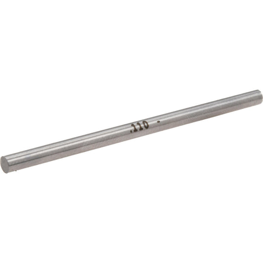 Vermont Gage 111211000 Class ZZ Minus Plug & Pin Gage 0.1100" Dia, 2" OAL