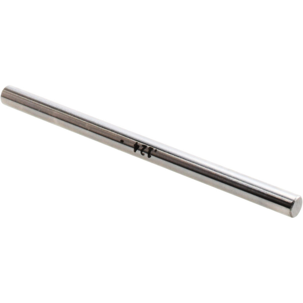 Vermont Gage 111212400 Class ZZ Minus Plug & Pin Gage 0.1240" Dia, 2" OAL