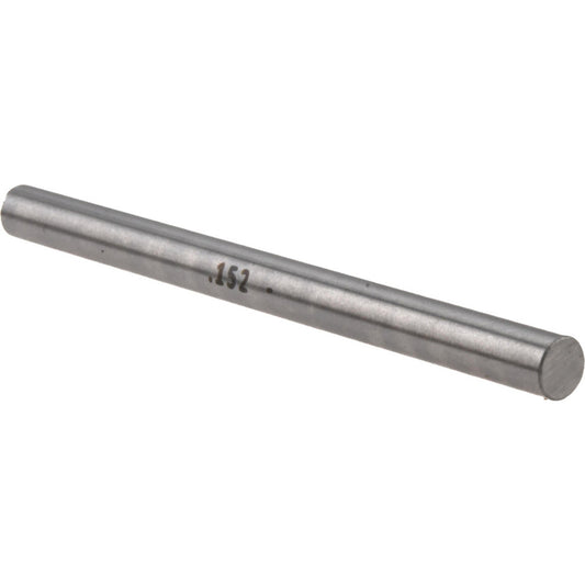 Vermont Gage 111215200 Class ZZ Minus Plug & Pin Gage 0.1520" Dia, 2" OAL