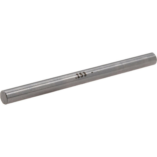 Vermont Gage 111215300 Class ZZ Minus Plug & Pin Gage 0.1530" Dia, 2" OAL