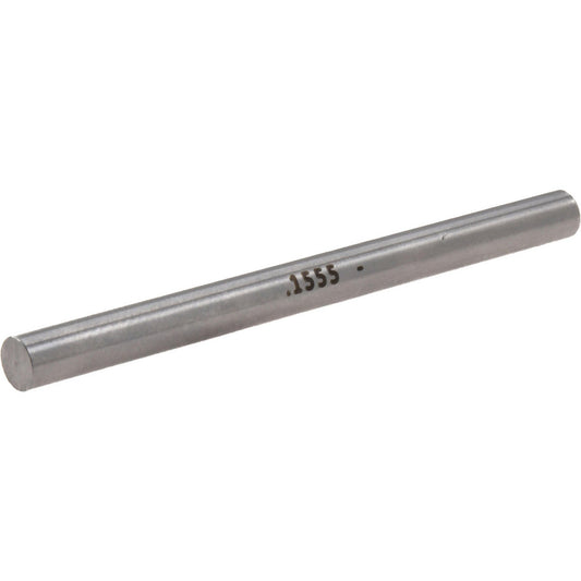 Vermont Gage 111415550 Class ZZ Minus Plug & Pin Gage 0.1555" Dia, 2" OAL
