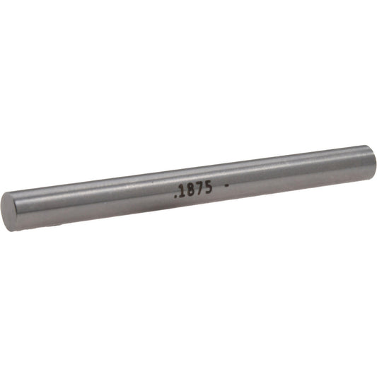 Vermont Gage 111418750 Class ZZ Minus Plug & Pin Gage 0.1875" Dia, 2" OAL