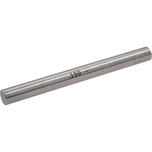 Vermont Gage 111219000 Class ZZ Minus Plug & Pin Gage 0.1900" Dia, 2" OAL
