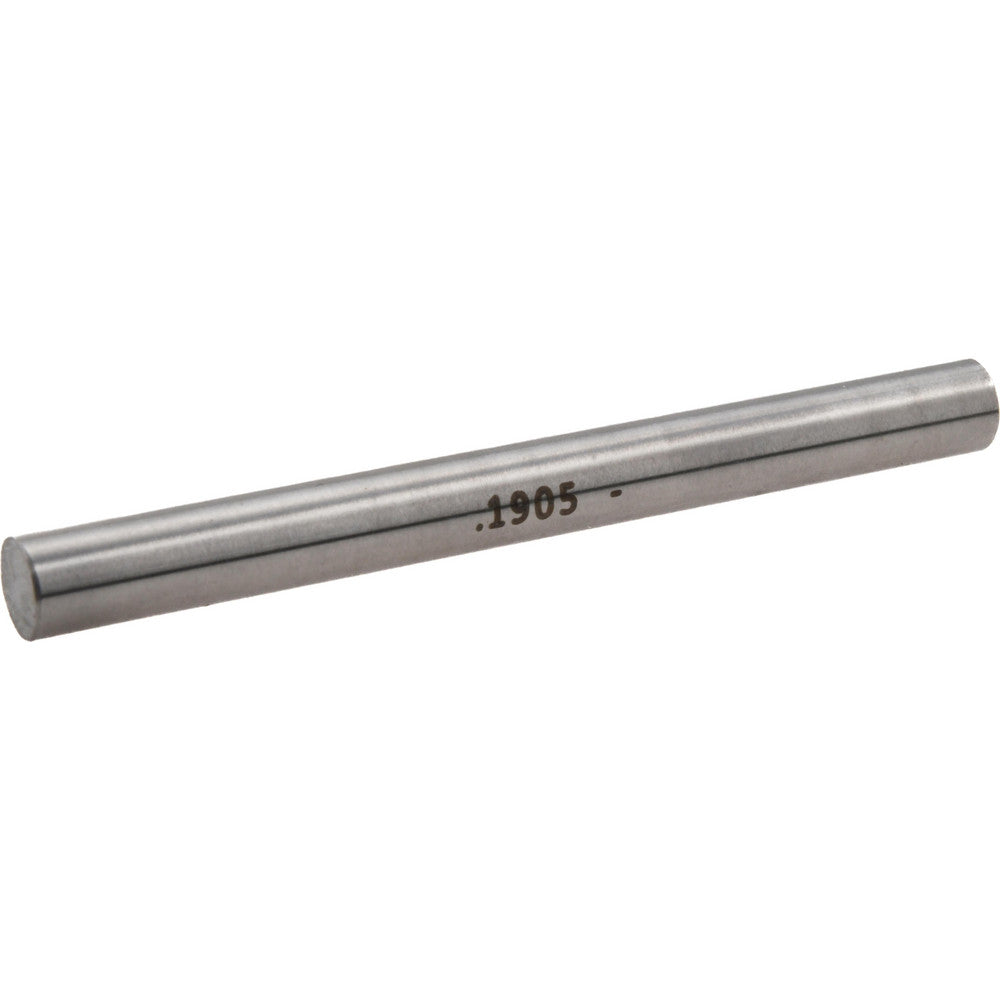 Vermont Gage 111419050 Class ZZ Minus Plug & Pin Gage 0.1905" Dia, 2" OAL