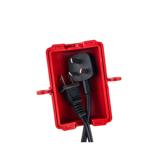 PRO-SAFE BD-D41A Electrical Equipment Lockouts Type Plug Lockout  Legend Do Not Operate  Material ABS  Lockout Body Color Red  Number Of Circuits 0  Maximum Number of Padlocks 2