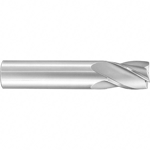 Kyocera SGS Precision Tools 49157 Square End Mill 1.00 mm Dia, 2.00 mm LOC, 4 Flute, Solid Carbide