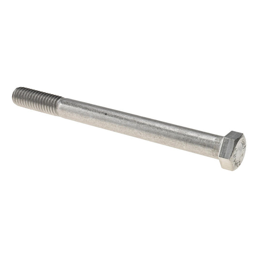 Value Collection R89498023 Hex Head Cap Screw 7/16-14, 4-1/2" Length Under Head, Grade 18-8 Stainless Steel, Bright/Uncoated Finish