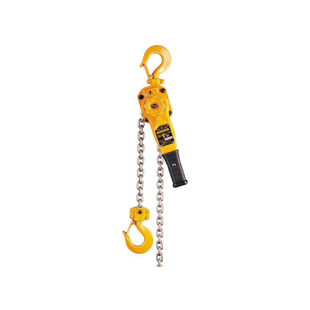 Harrington Hoist LB008-10 Manual Lever Hoist 1500 lb Capacity
