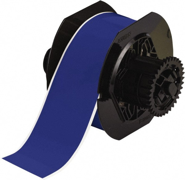 Brady 141992 Label Maker Label Blue, Vinyl, 100" OAL, 1 Roll