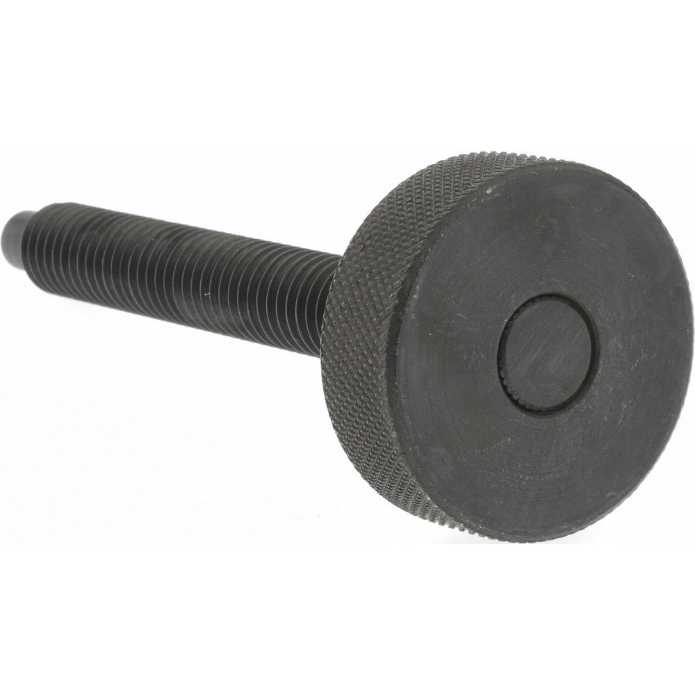 Gibraltar 43812G 12L14 Steel Thumb Screw 3/8-16, Knurled Head