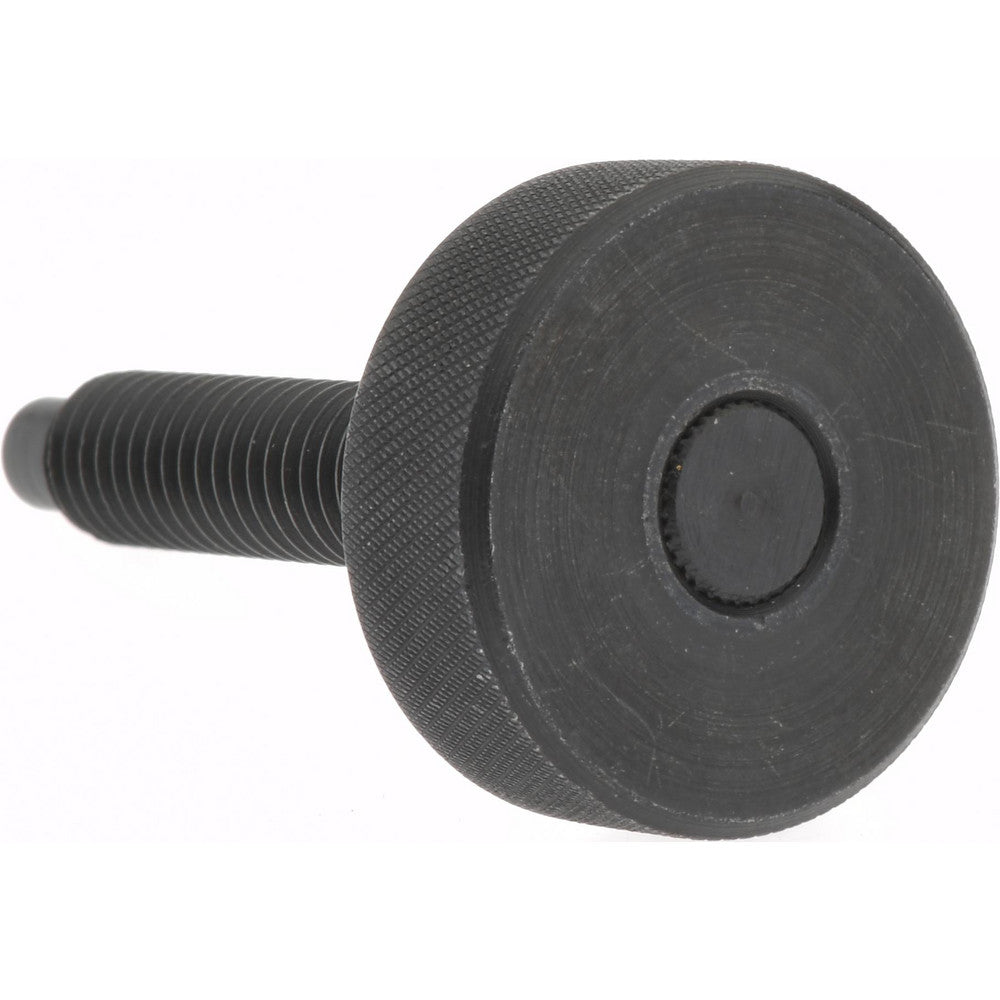 Gibraltar 43813G 12L14 Steel Thumb Screw 3/8-16, 2" Length Under Head, Knurled Head
