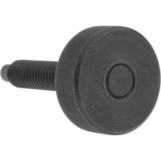 Gibraltar 43813G 12L14 Steel Thumb Screw 3/8-16, 2" Length Under Head, Knurled Head